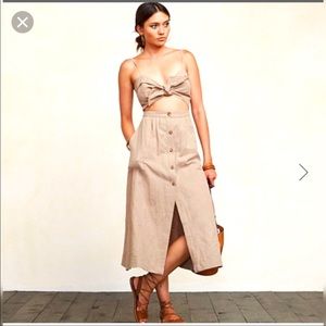 Reformation Miramar Dress